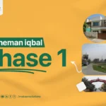 Nasheman Iqbal Phase 1 Location Map & Plot for Sale